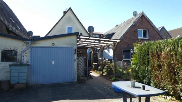 Immobilie in Krempe - ++ Kleines, kompaktes Eigenheim im Zentrum von Krempe + Einfamilienhaus mit Anbau, Terrasse und schönem, praktischen Garten ++ - Bild 4