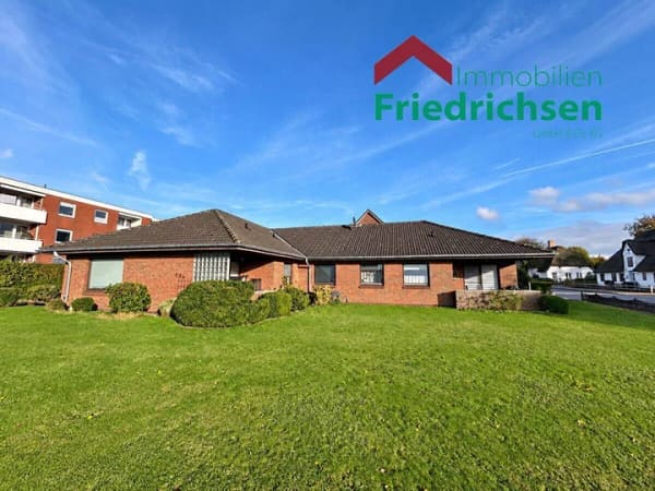 Immobilie in Leck - Zentrumsnahes Wohnen auf einer Ebene - Zweifamilienhaus in Leck - Bild 0