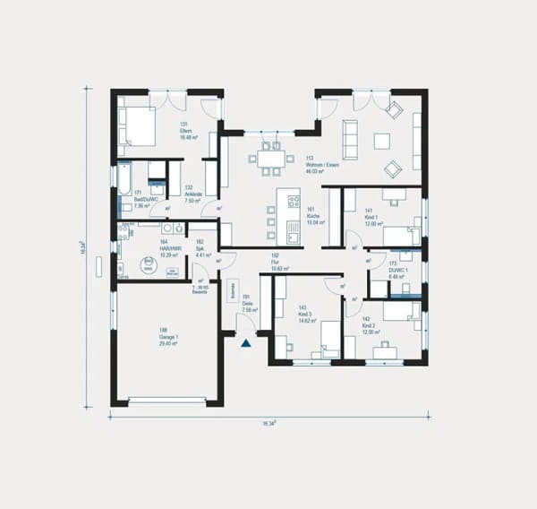 Immobilie in Leimersheim - Ihr persönliches Traumhaus: Projektierte Planung in Leimersheim - Bild 1
