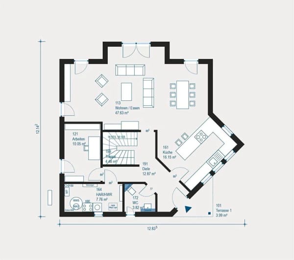 Immobilie in Lingenfeld - Ihr individuell geplantes Einfamilienhaus in Lingenfeld - modern, großzügig und flexibel - Bild 1