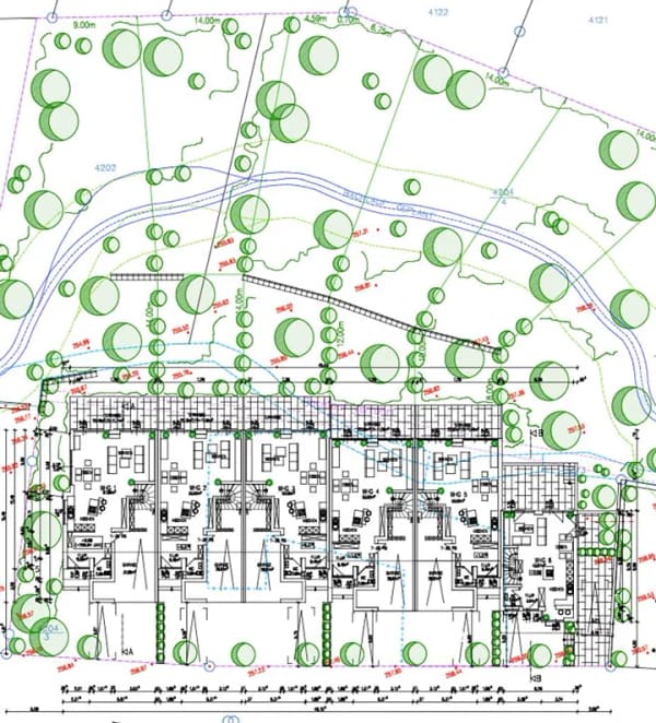Immobilie in Maikammer - Moderne Architektur als Rohbau am Bach mit Garage und Garten! NEUBAU (projektiert und genehmigt)! - Bild 3