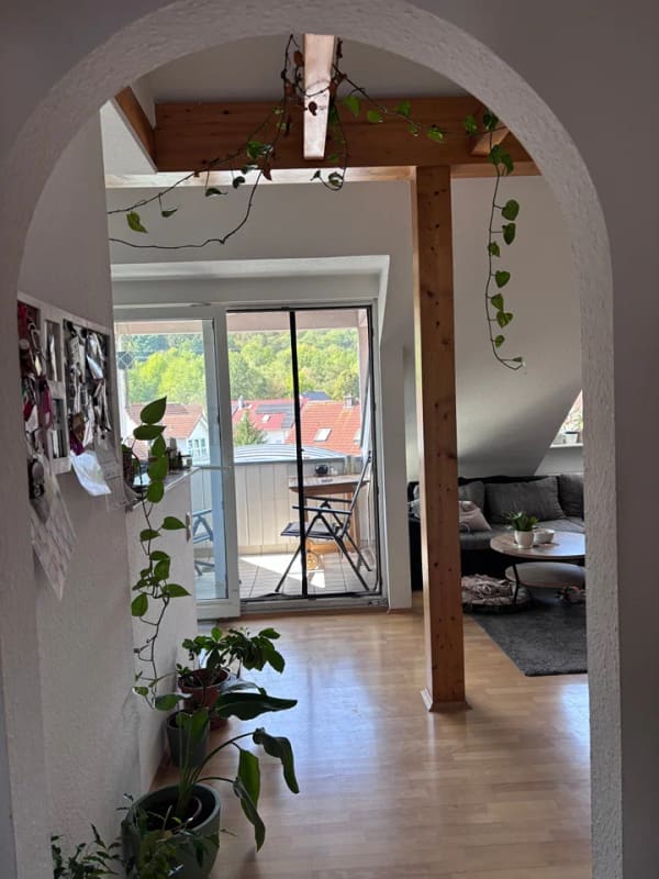 Immobilie in Wörth am Main - Wohnen mit Ausblick - gemütliche DG-Wohnung mit Loggia - Bild 4