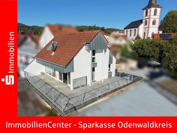 Immobilie in Reichelsheim (Odenwald) - Moderne ETW in Zentrumslage - Die Dachterrasse werden Sie lieben! - Bild 0