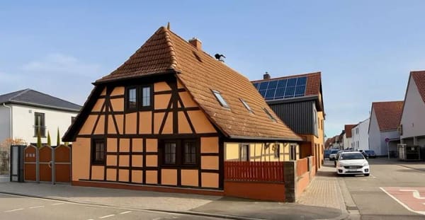 Immobilie in Lampertheim - Wohnensemble mit Charme und Potenzial im Herzen von Lampertheim-Hofheim - Bild 1
