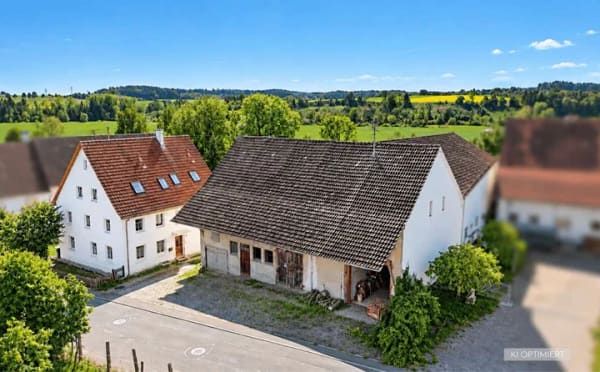 Immobilie in Munderkingen - Vielseitiges Anwesen auf ca. 3.106 m² Grundstück mit Zweifamilienhaus und großzügigem Nebengebäude - Bild 0