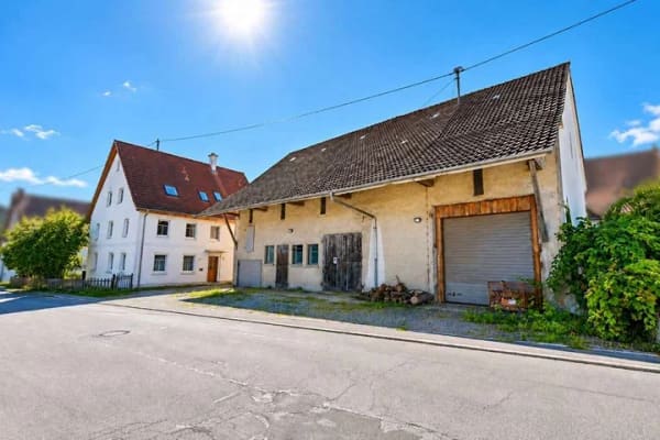 Immobilie in Munderkingen - Vielseitiges Anwesen auf ca. 3.106 m² Grundstück mit Zweifamilienhaus und großzügigem Nebengebäude - Bild 1