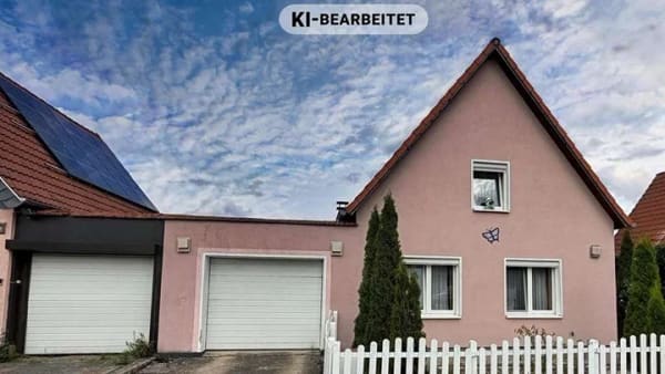 Immobilie in Leegebruch - Wohntraum mit Garten, Kamin & einer Bar - Bild 1