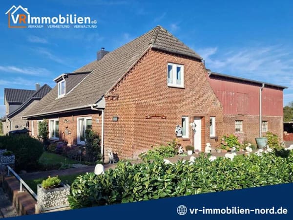 Immobilie in Hattstedt - Platzwunder in Hattstedt: Großzügiges Wohnen mit Mieteinnahme
 - Bild 0