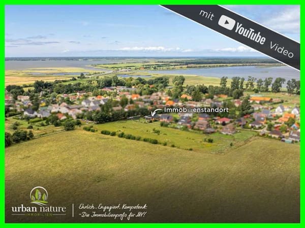 Immobilie in Pruchten - Zwischen Bodden und Weite – Ihr Rückzugsort mit Bootsgarage und pachtbarer Pferdekoppel - Bild 0