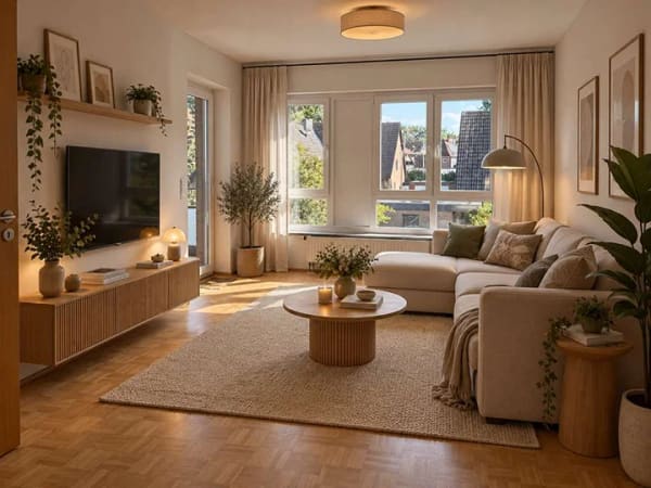 Immobilie in Rosendahl - Barrierefrei, gepflegt und zukunftssicher mit Sonnenbalkon - Bild 2