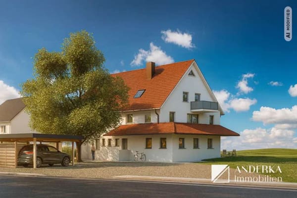 Immobilie in Haunsheim - Adler Areal: KfW-55-Dachgeschosswohnung mit Balkon – provisionsfrei! - Bild 2