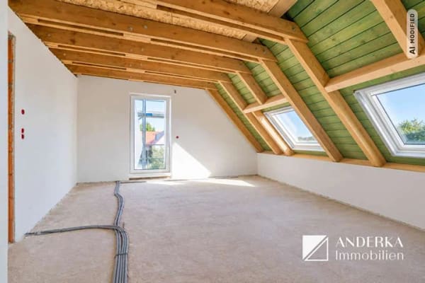 Immobilie in Haunsheim - Adler Areal: KfW-55-Dachgeschosswohnung mit Balkon – provisionsfrei! - Bild 4
