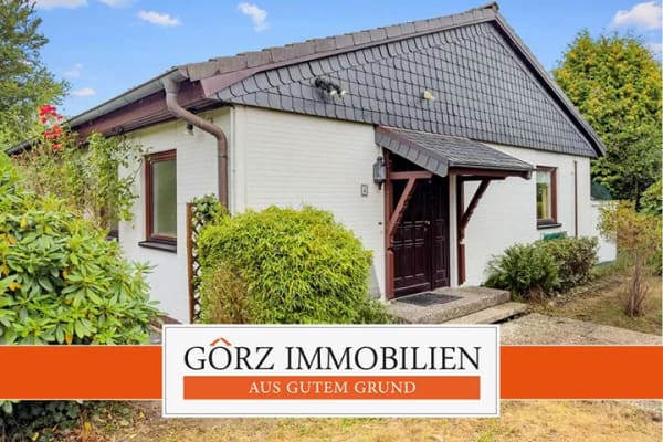 Immobilie in Nahe - Bungalow - 135 m² Wohn- und Nutzfläche - mit Garten und Garage in idyllischer Lage von Nahe - Bild 0