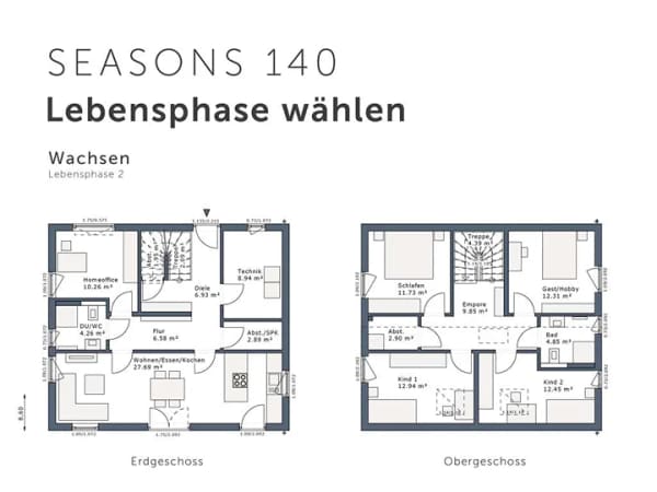 Immobilie in Binzen - Einfamilienhaus mit Grundstück und Planung in exklusiver Hanglage in Binzen. Schlüsselfertig | QNG - Bild 4