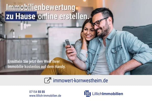 Immobilie in Kornwestheim - Ohne Käuferprovision: Freistehendes Mehrfamilienhaus mit 3 Wohneinheiten und großem Garten - Bild 1