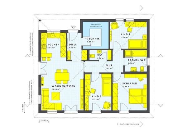 Immobilie in Schöneck/Vogtl. - LivingHaus - Dein wohlfühl Bungalow in Schöneck im Vogtland - Bild 1