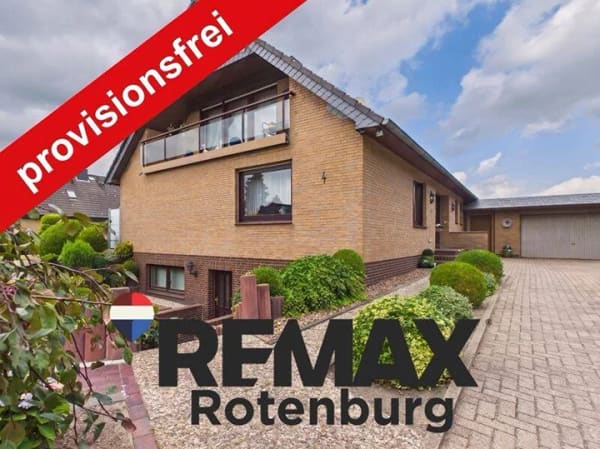 Immobilie in Hemsbünde - Provisionsfrei: Zweifamilienhaus in Traumzustand - Bild 0