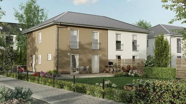 Immobilie in Bosenbach - "Gemeinsam baut hier jeder seine individelle Doppelhaushälfte: Perfekt für die junge Familie - Alles drin was du brauchst." - Bild 1