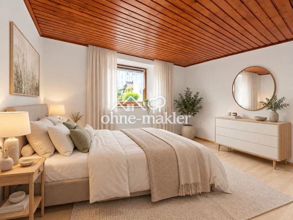 Immobilie in Mödingen - Attraktives Einfamilienhaus mit Garage und Potenzial zur individuellen Gestaltung - provisionsfrei - Bild 3