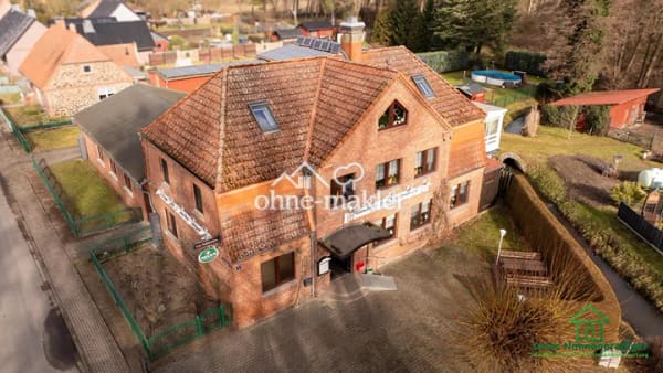 Immobilie in Ludwigslust - Zweifamilienhaus mit Scheune und Gewerbefläche - für den Käufer provisionsfrei - Bild 1