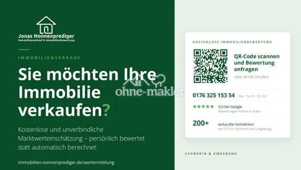 Immobilie in Ludwigslust - Zweifamilienhaus mit Scheune und Gewerbefläche - für den Käufer provisionsfrei - Bild 2