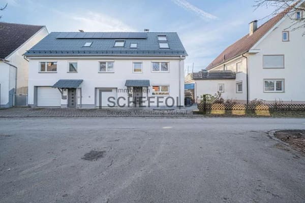 Immobilie in Maselheim - Attraktiv! Gepflegte Doppelhaushälfte mit Garten - Bild 1