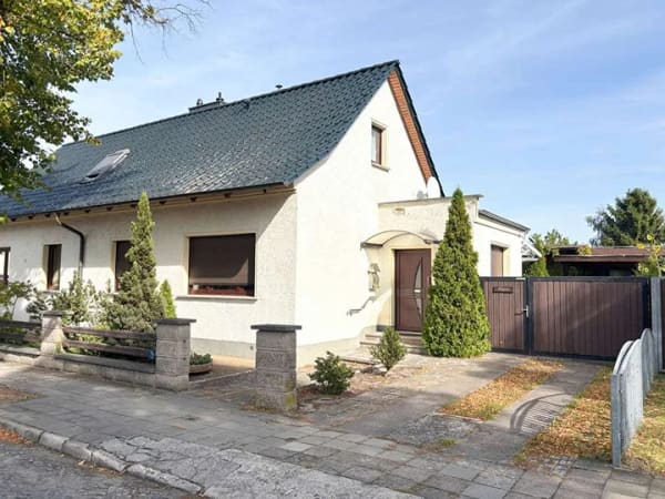 Immobilie in Wittenberge - Doppelhaushälfte in beliebter Wohnsiedlung von Wittenberge - Bild 0