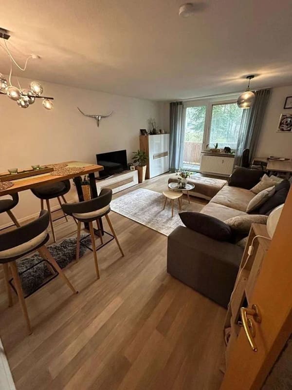 Immobilie in Stein - Naturnahe EG Wohnung mit Balkon - Bild 0