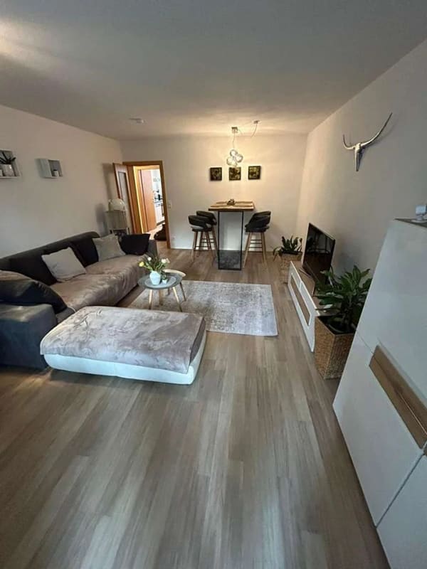 Immobilie in Stein - Naturnahe EG Wohnung mit Balkon - Bild 1