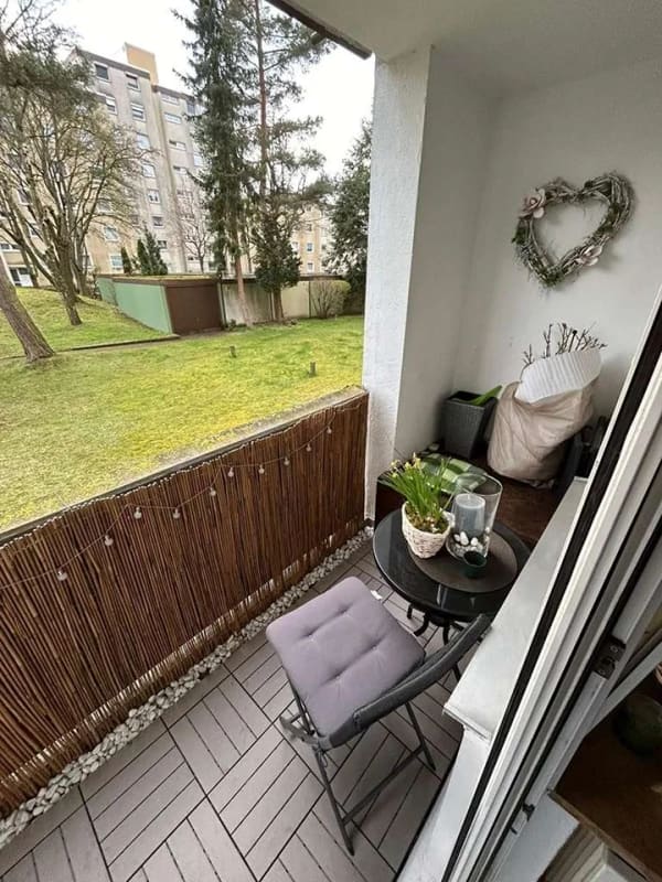 Immobilie in Stein - Naturnahe EG Wohnung mit Balkon - Bild 4