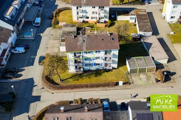Immobilie in Leutkirch im Allgäu - Kapitalanlage in Leutkirch: 3 Zimmer, Balkon, Garage & Rücklagenpolster - Bild 1
