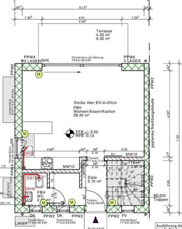 Immobilie in Walluf - Moderne Neubau Doppelhaushälfte - Bild 1