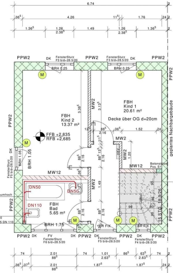 Immobilie in Walluf - Moderne Neubau Doppelhaushälfte - Bild 3