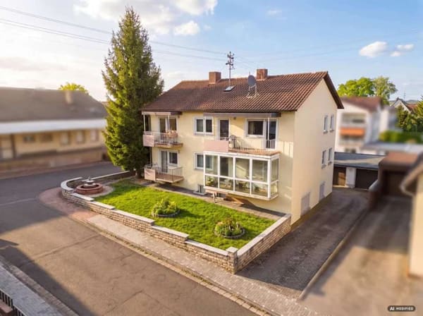 Immobilie in Mehlingen - Saniertes Zweifamilienhaus – Attraktive Kapitalanlage oder ideale Basis für Mehrgenerationenwohnen - Bild 0