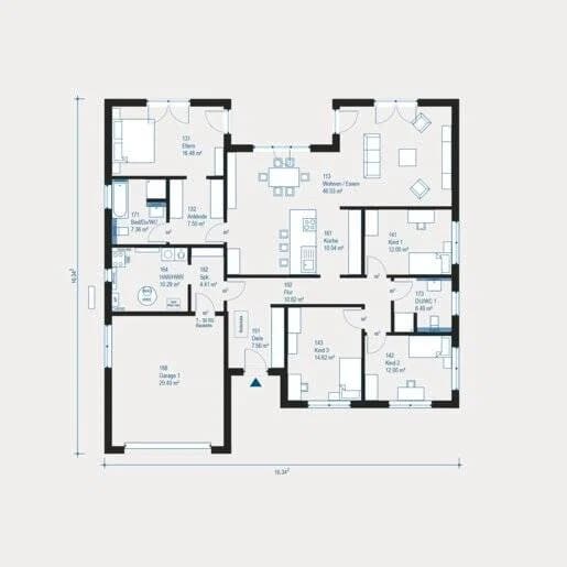 Immobilie in Neukieritzsch - Lifetime 10 - Zeitgemäßer Bungalow für komfortables Wohnen - Bild 2