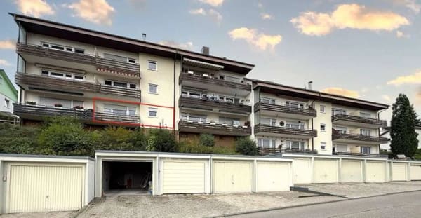 Immobilie in Unterkirnach - Vermietete 1-Zimmer-Eigentumswohnung in Unterkirnach - Bild 1