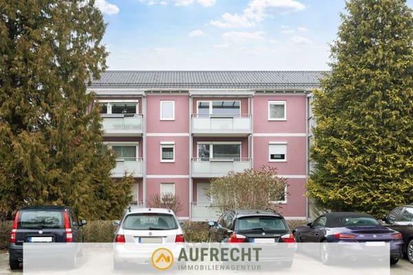 Immobilie in Dachau - A U F R E C H T °AN DER S2° 2 Zi.-Wohnung mit großem Süd-Balkon und Garage in ruhiger Lage in Dachau - Bild 0