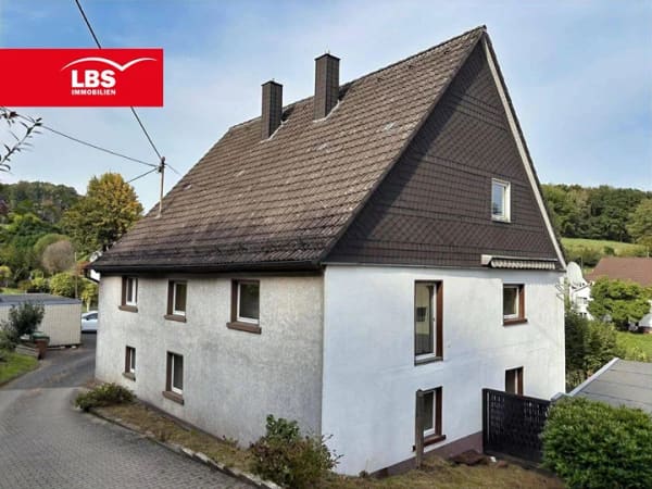 Immobilie in Marienheide - Freistehendes Ein-/ bis Zweifamilienhaus in ruhiger Lage von Marienheide - Bild 0