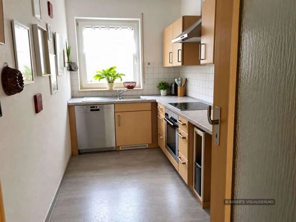 Immobilie in Zapfendorf - Lichtdurchflutete 3 - Zimmer - Terrassenwohnung mit Gartenanteil und Außenstellplatz - Bild 2
