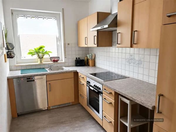 Immobilie in Zapfendorf - Lichtdurchflutete 3 - Zimmer - Terrassenwohnung mit Gartenanteil und Außenstellplatz - Bild 3