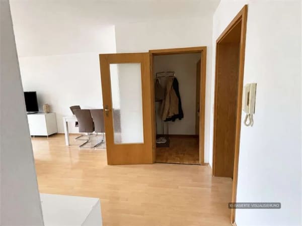 Immobilie in Zapfendorf - Sonnige 3-Zimmer-Wohnung mit Balkon, Gartenanteil und 2 Außenstellplätzen - Bild 3