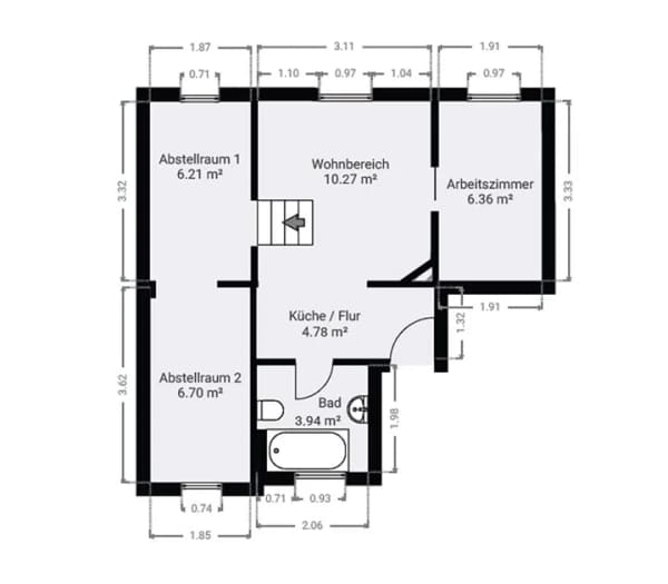 Immobilie in Offenbach am Main - Charmante 2-Zimmer-Wohnung als solide Kapitalanlage - Bild 4