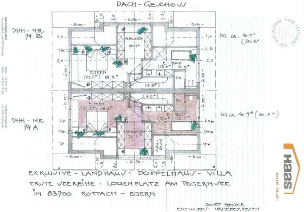 Immobilie in Tegernsee - Exklusive Landhaus Doppelhaus Villa erste Seereihe - Bild 3