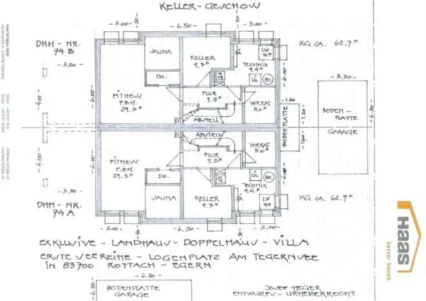 Immobilie in Tegernsee - Exklusive Landhaus Doppelhaus Villa erste Seereihe - Bild 4