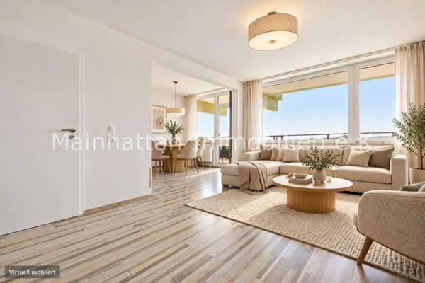 Immobilie in Hattersheim - Sonnenbalkon - für die kleine Familie - Bild 0