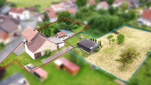 Immobilie in Scheden - 1-2 Familien Bauernhaus mit Scheune, Stallungen und optionalem Weideland in Scheden, Meensen  - Bild 1