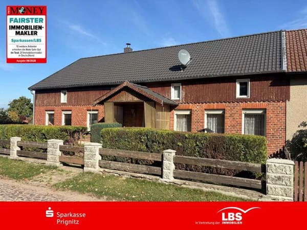 Immobilie in Pirow - 4 Seiten Hof-108m² & 1.388m² Grundstück - Bild 0