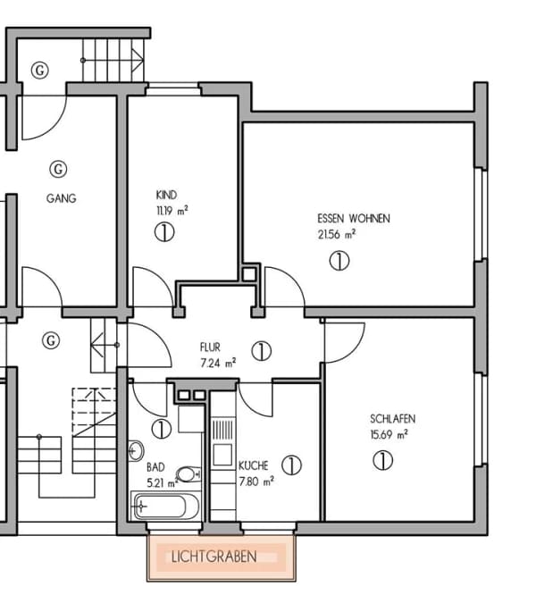 Immobilie in Memmelsdorf - *Provisionsfrei* Vermietete 3-Zimmer-Wohnung in Memmelsdorf - Bild 3
