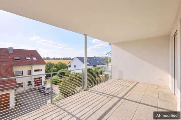 Immobilie in Weil im Schönbuch - Großzügige 2,5-Zimmer-Wohnung mit sonnigem Südbalkon und Blick ins Grüne - Bild 3
