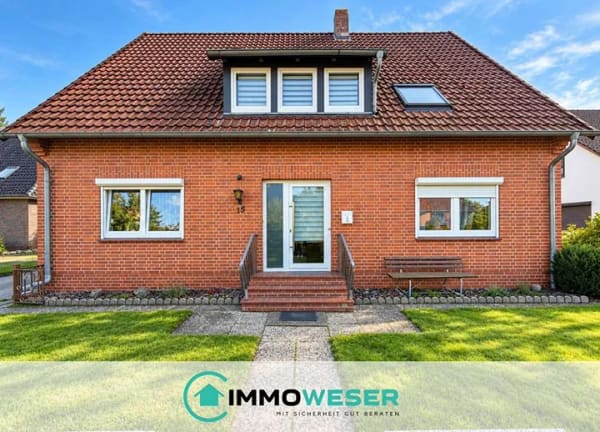 Immobilie in Thedinghausen - Ein Zuhause für große Pläne: 10 Zimmer, 1657 m² Grundstück und drei Garagen - Bild 0